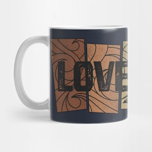 Loverboy Retro Pattern Mug